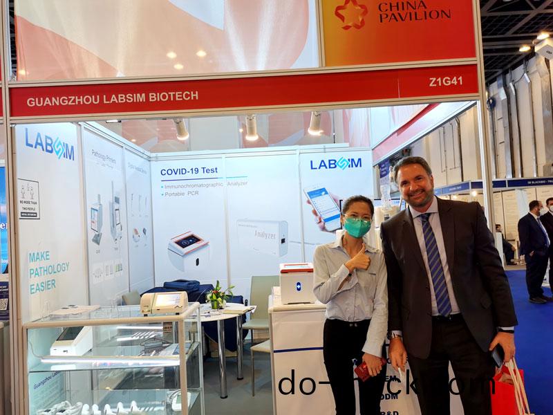 【展(zhan)會(hui)迴顧(gu)】藍(lan)勃(bo)生(sheng)物精(jing)綵(cai)亮(liang)相2022 MEDLAB Middle East